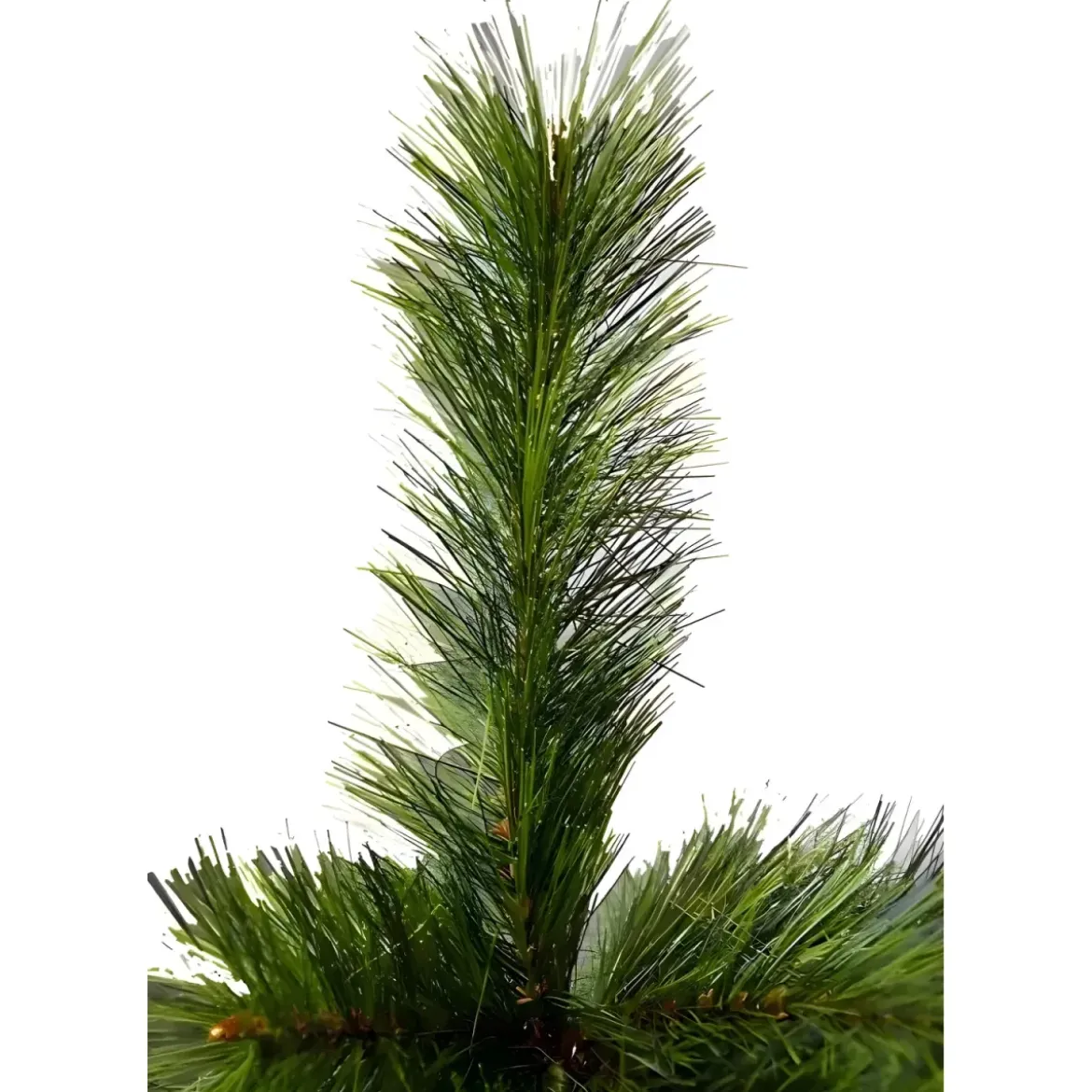 Albero di Natale Alto 240 cm Folto Verde Base 160 cm Rami Realistici