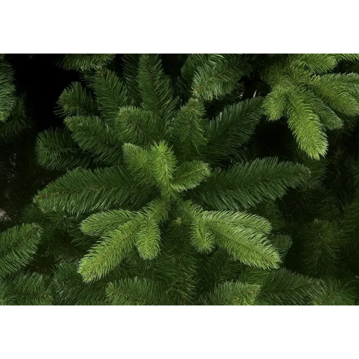 Albero di Natale Effetto Realistico Verde Altezza 180 cm in PVC PE