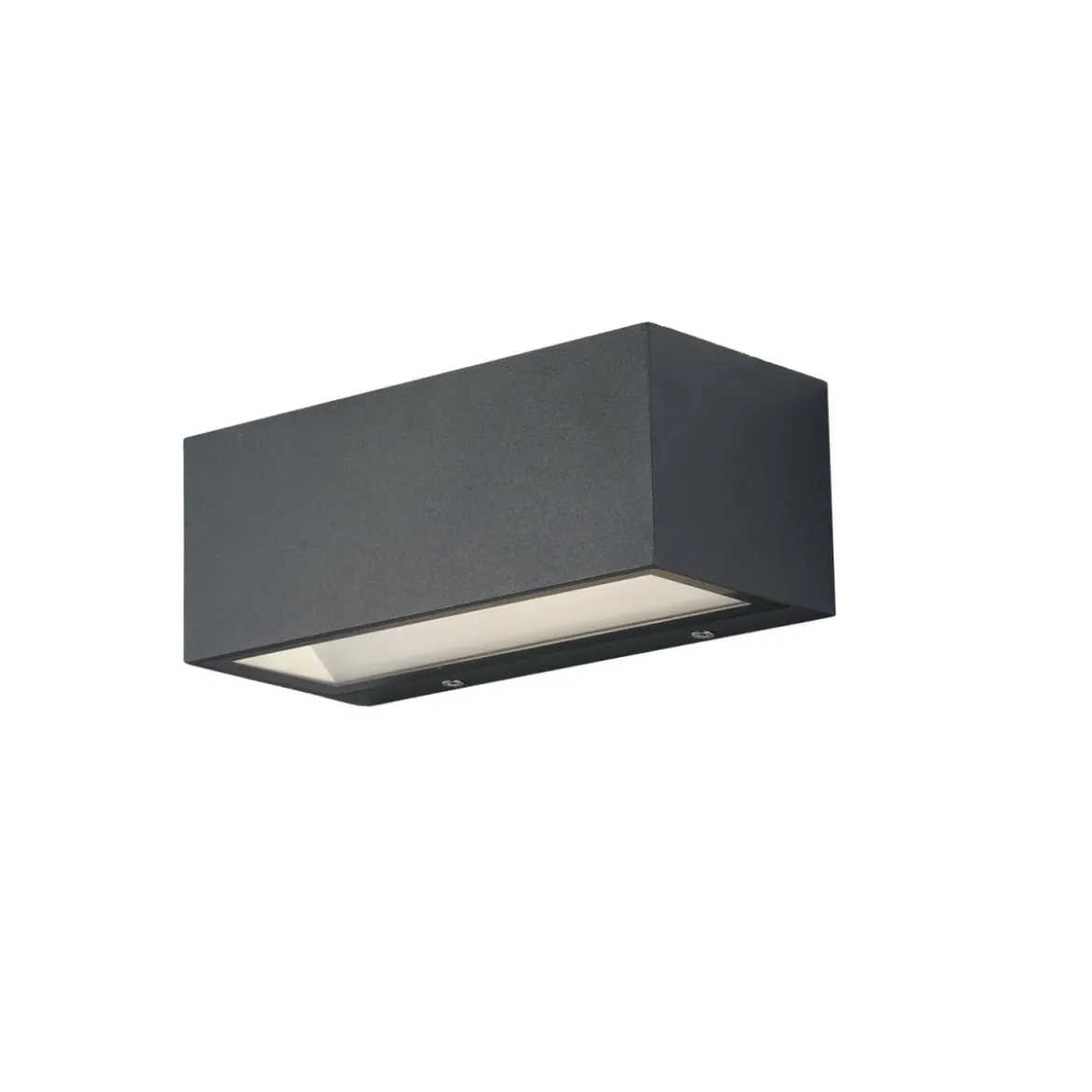 Applique a Parete da Esterno Intec in Alluminio Antracite Luce da Muro