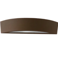 Applique da Esterno Bronzo Intec Faretto in Alluminio per Giardino