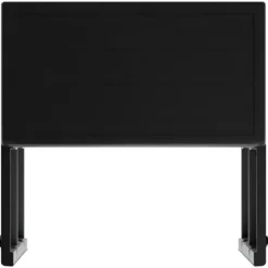 Armadio Alto 68x37x163 cm da Esterno e Interno 3 Ripiani Regolabili