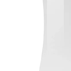 Armadio 1 Anta 190 Mobile con Mensole Design Originale Bianco per Ingresso
