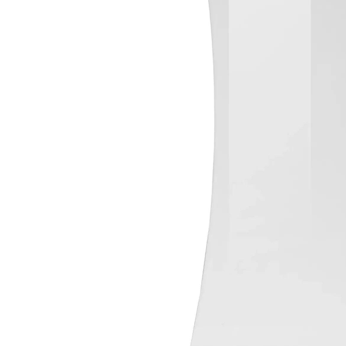 Armadio 1 Anta 190 Mobile con Mensole Design Originale Bianco per Ingresso