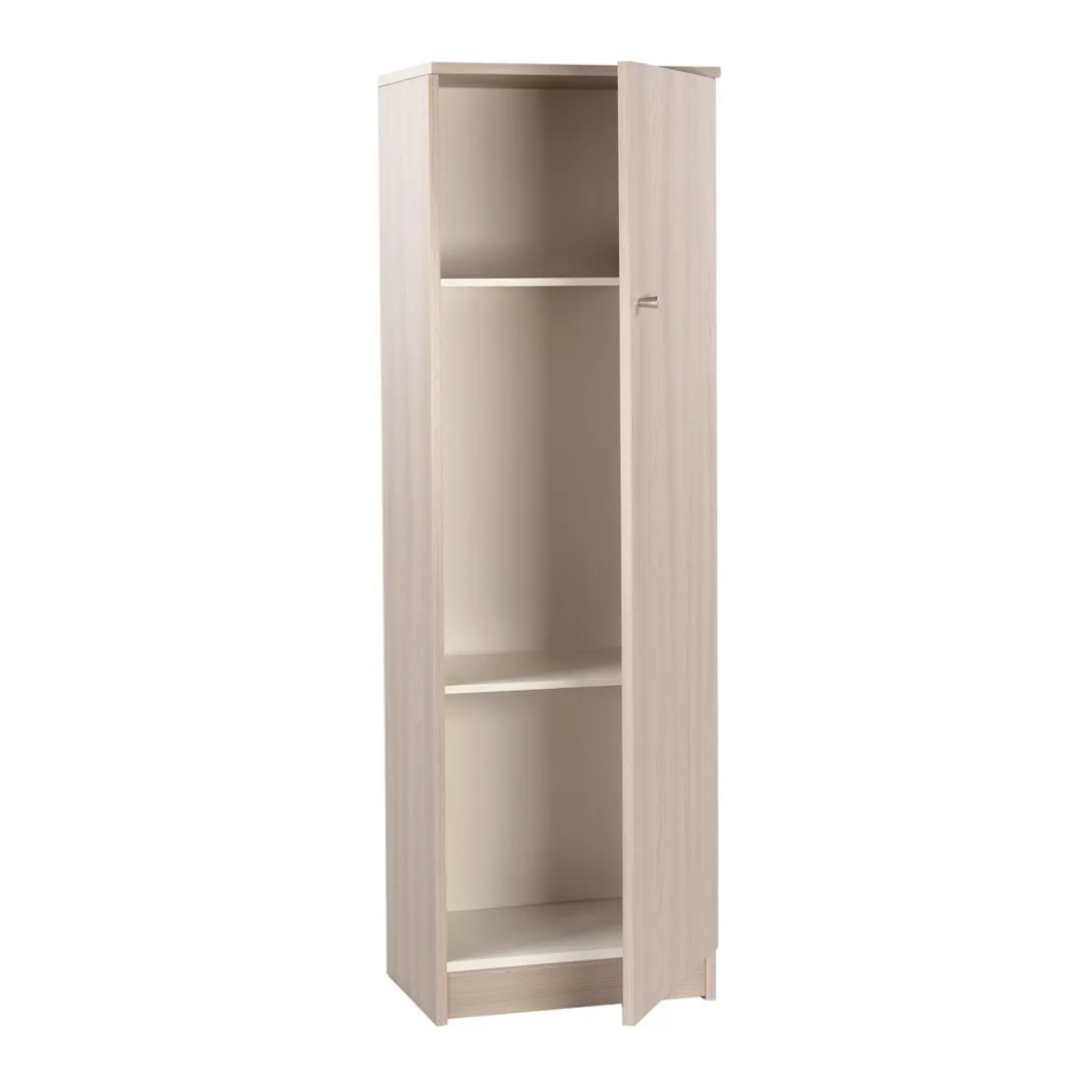 Armadio 1 Anta 150 Olmo Mobile con Ripiani Multiuso Bagno Salvaspazio Ufficio