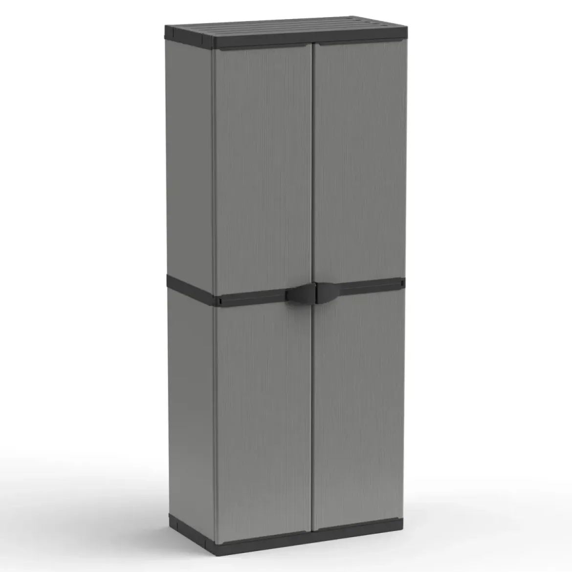 Armadio in Resina PVC da Esterno Tuttopiani Modulare Ripiani Balcone