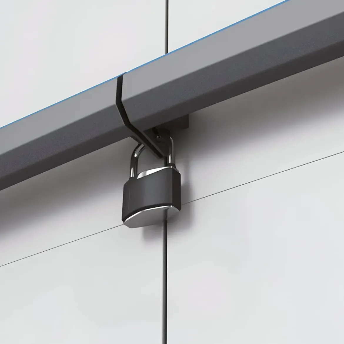 Armadio Keter Linear Resina 3 Piani Regolabili Esterno 68x39x173 cm Grigio