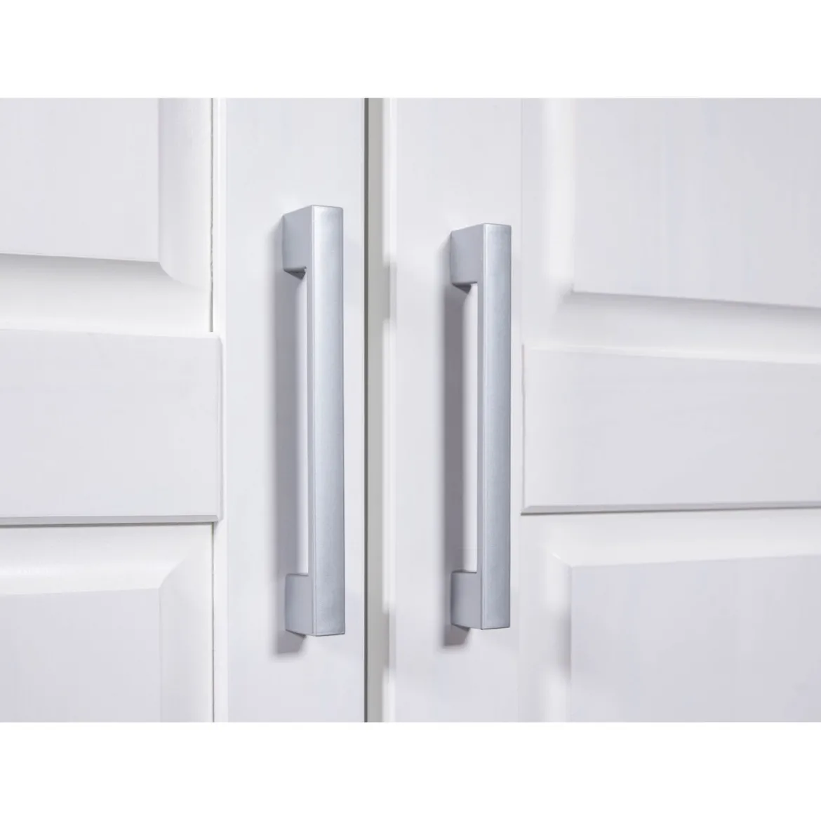Armadio tre 3 Ante in Legno Mobile Guardaroba Bianco per Camera da Letto