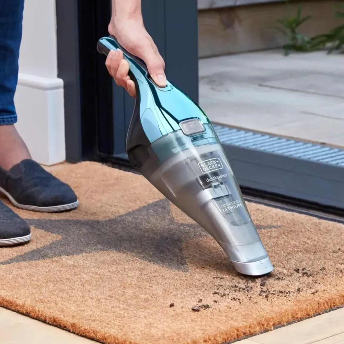 Aspirapolvere Portatile Black+Decker 7,2V Aspirabriciole Estensibile