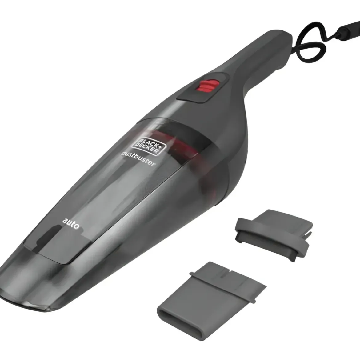 Aspiratore Portatile Auto 12V 370ml Black+Decker Cavo 5m Doppio Filtro
