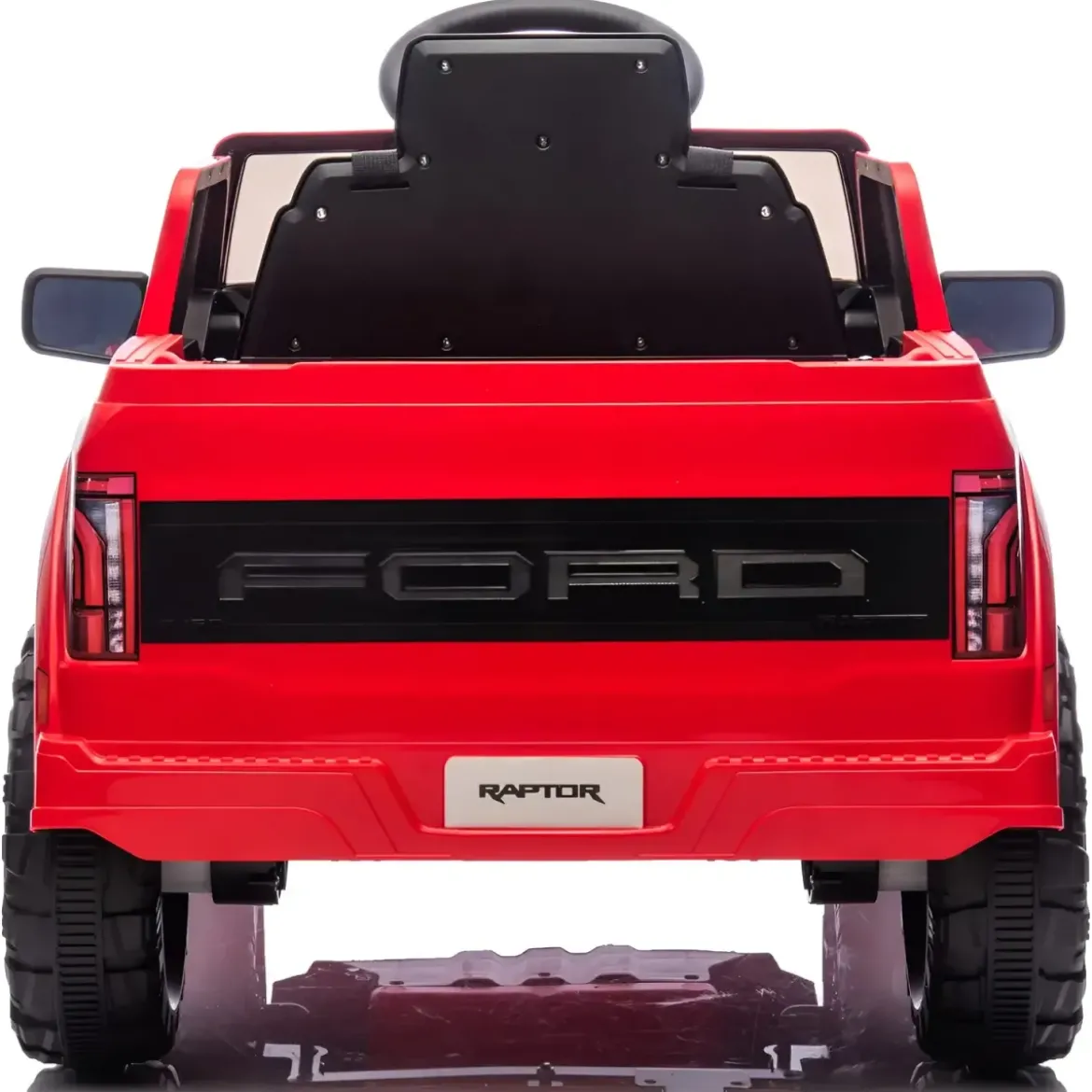 Auto Elettrica per Bambini Ford Raptor 12V Rosso Telecomando LED