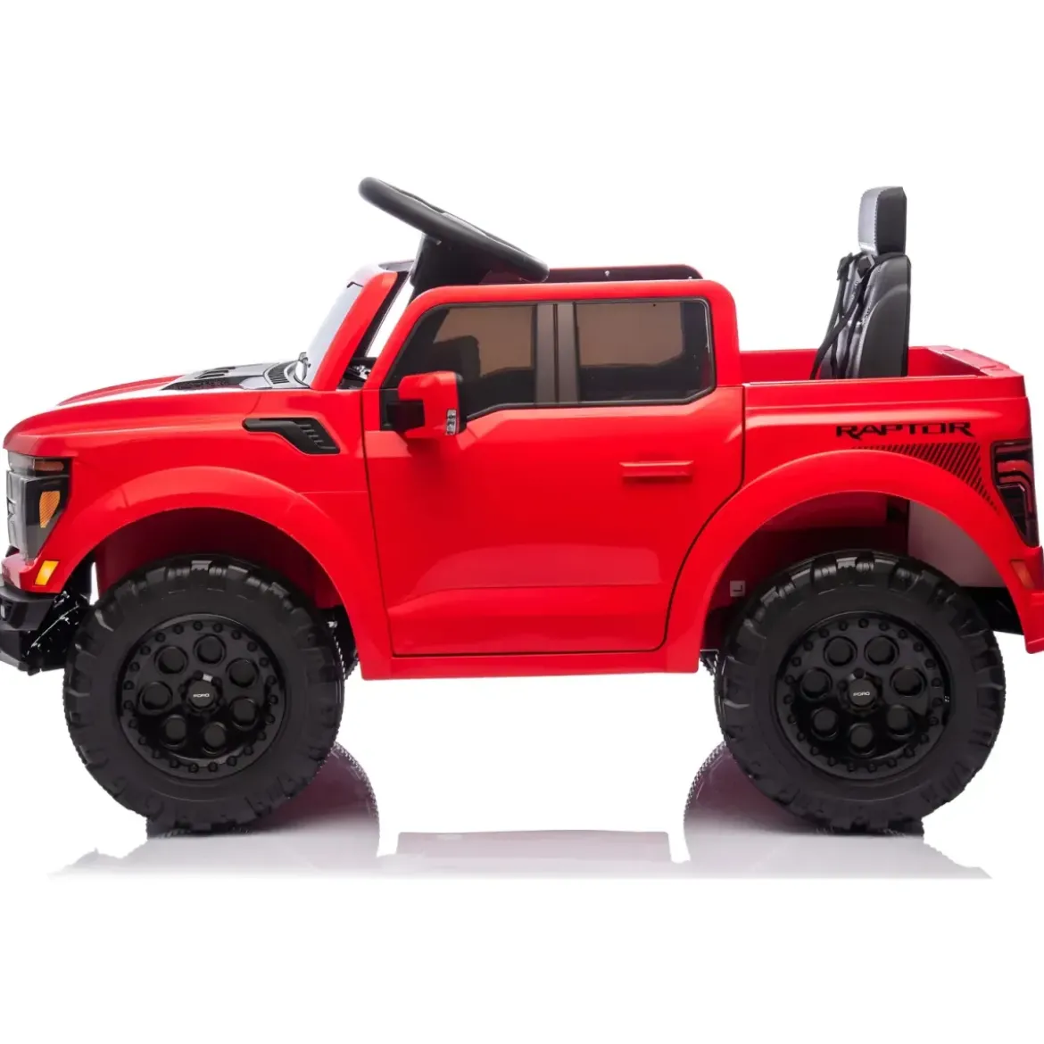 Auto Elettrica per Bambini Ford Raptor 12V Rosso Telecomando LED
