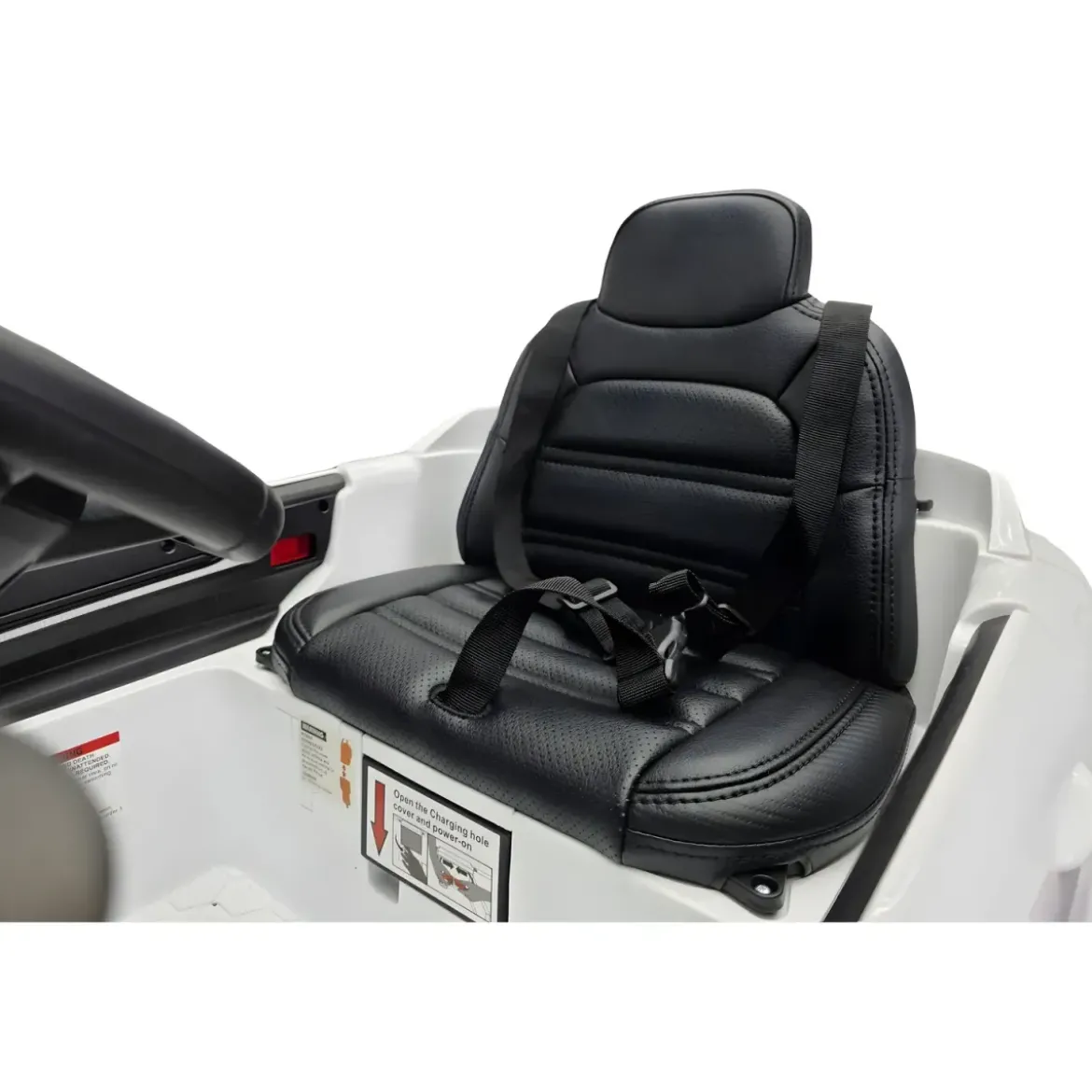 Auto Elettrica per Bambini Porsche Cayenne 12V Bianco Telecomando