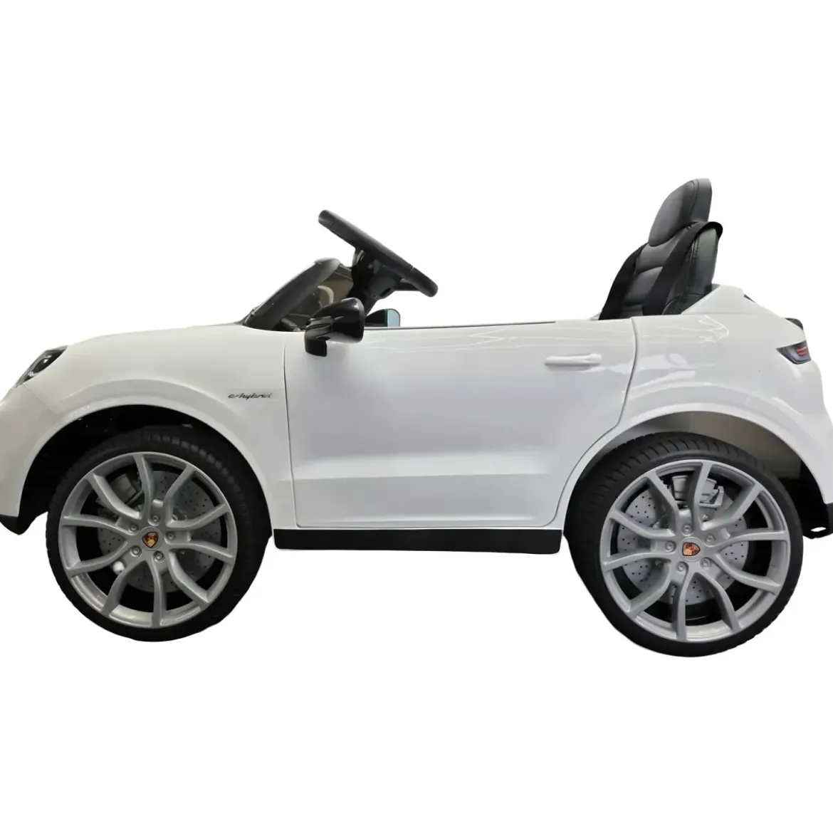 Auto Elettrica per Bambini Porsche Cayenne 12V Bianco Telecomando