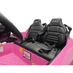 Auto Elettrica per Bambini Porsche Taycan 24V 2 Posti Rosa Bluetooth