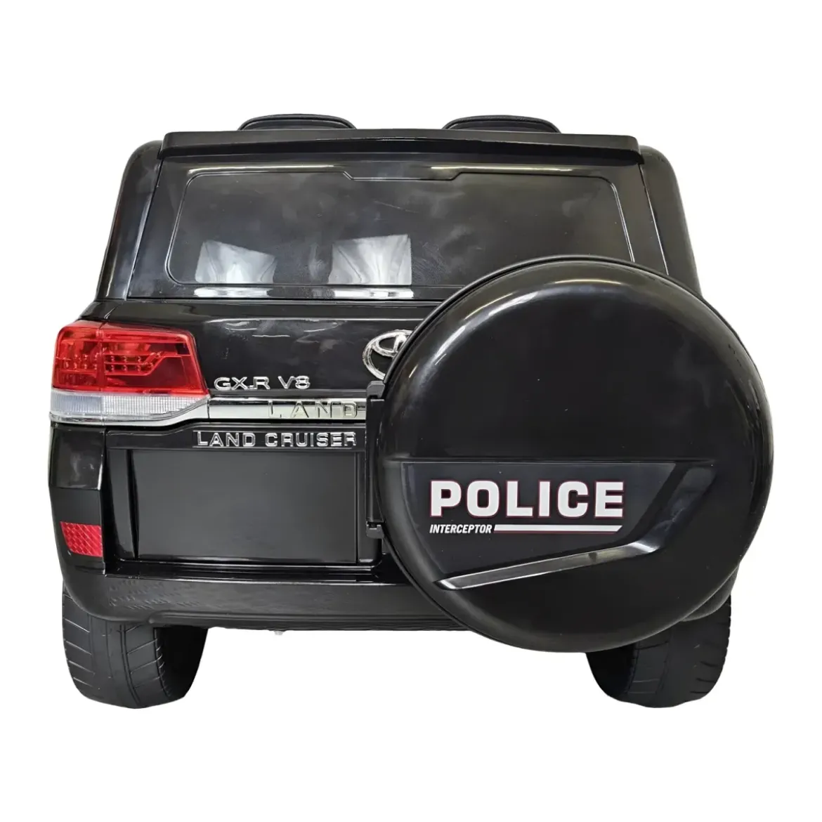 Auto Elettrica per Bambini Polizia 24V con Luci Suoni e Telecomando