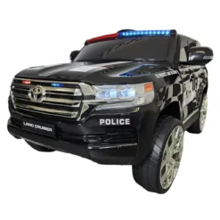 Auto Elettrica per Bambini Polizia 24V con Luci Suoni e Telecomando