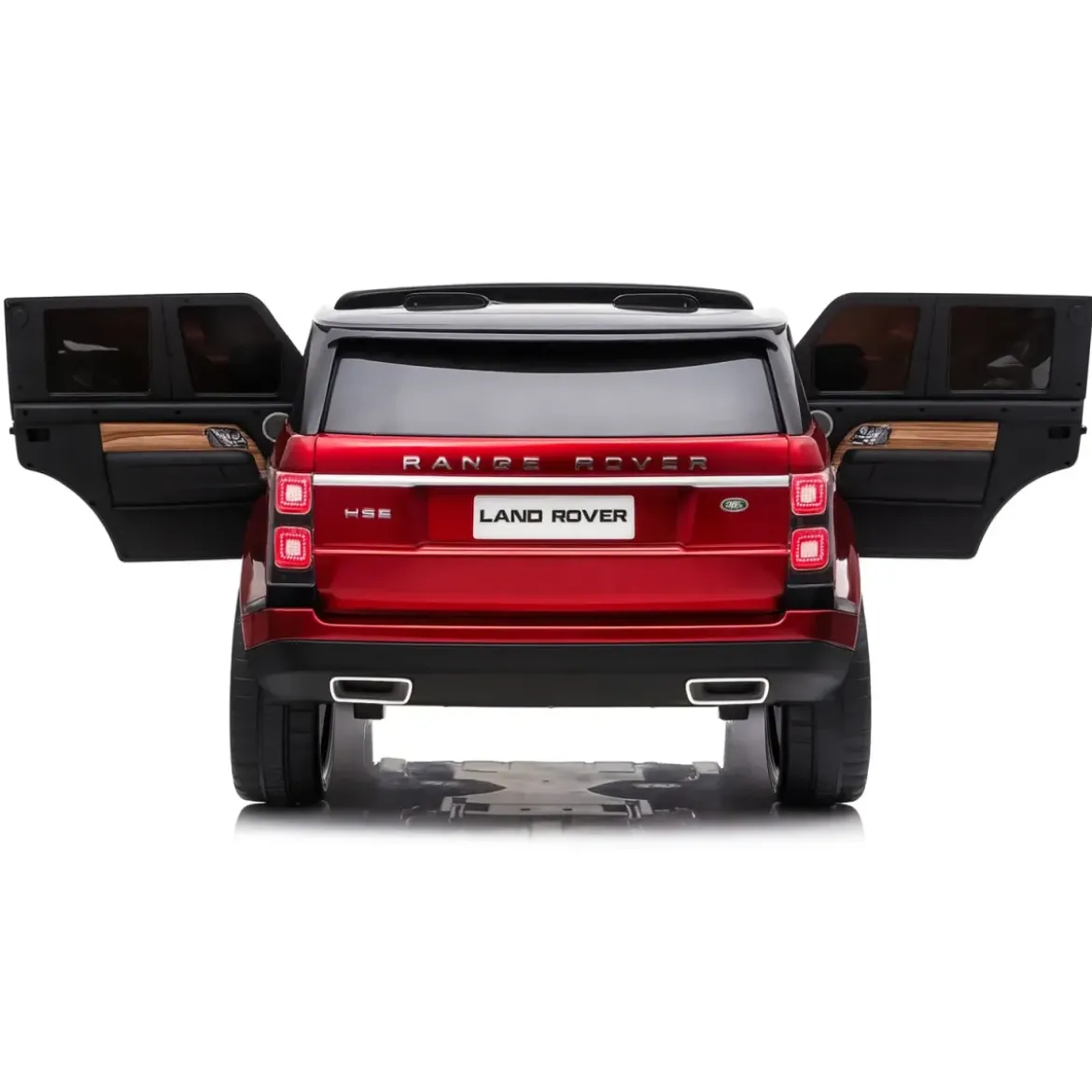 Auto Elettrica per Bambini Range Rover Macchinina Rossa 12 V Telecomando