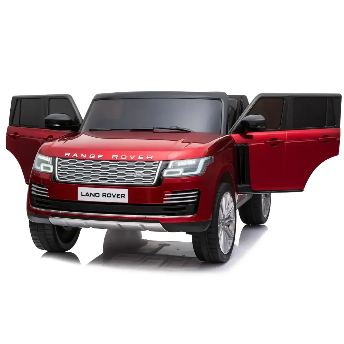 Auto Elettrica per Bambini Range Rover Macchinina Rossa 12 V Telecomando