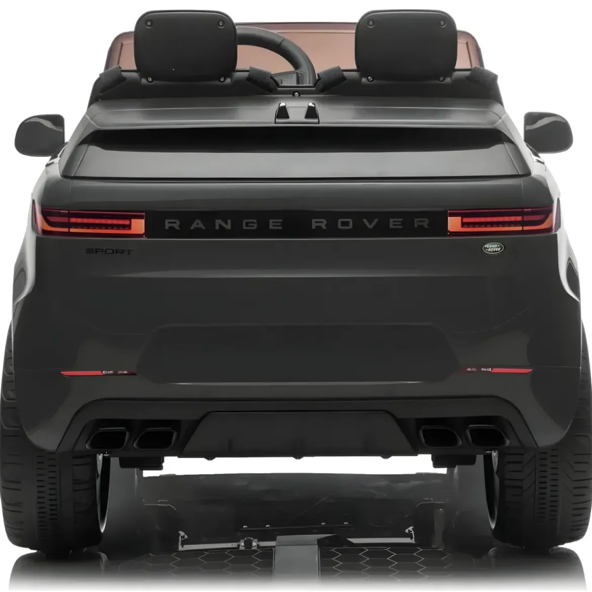 Auto Elettrica per Bambini Range Rover 24V 2 Posti Nero Telecomando