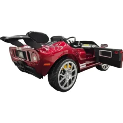 Auto Elettrica per Bambini 24V Ford GT 2 Posti Rosso Metallizzato
