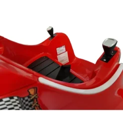 Autoscontro per Bambini Angry Birds 6V Rosso con Joystick e Telecomando