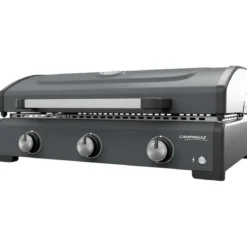 Barbecue a Gas Campignaz Plancha 3 Fuochi 76x56x31 cm Piastra Ghisa