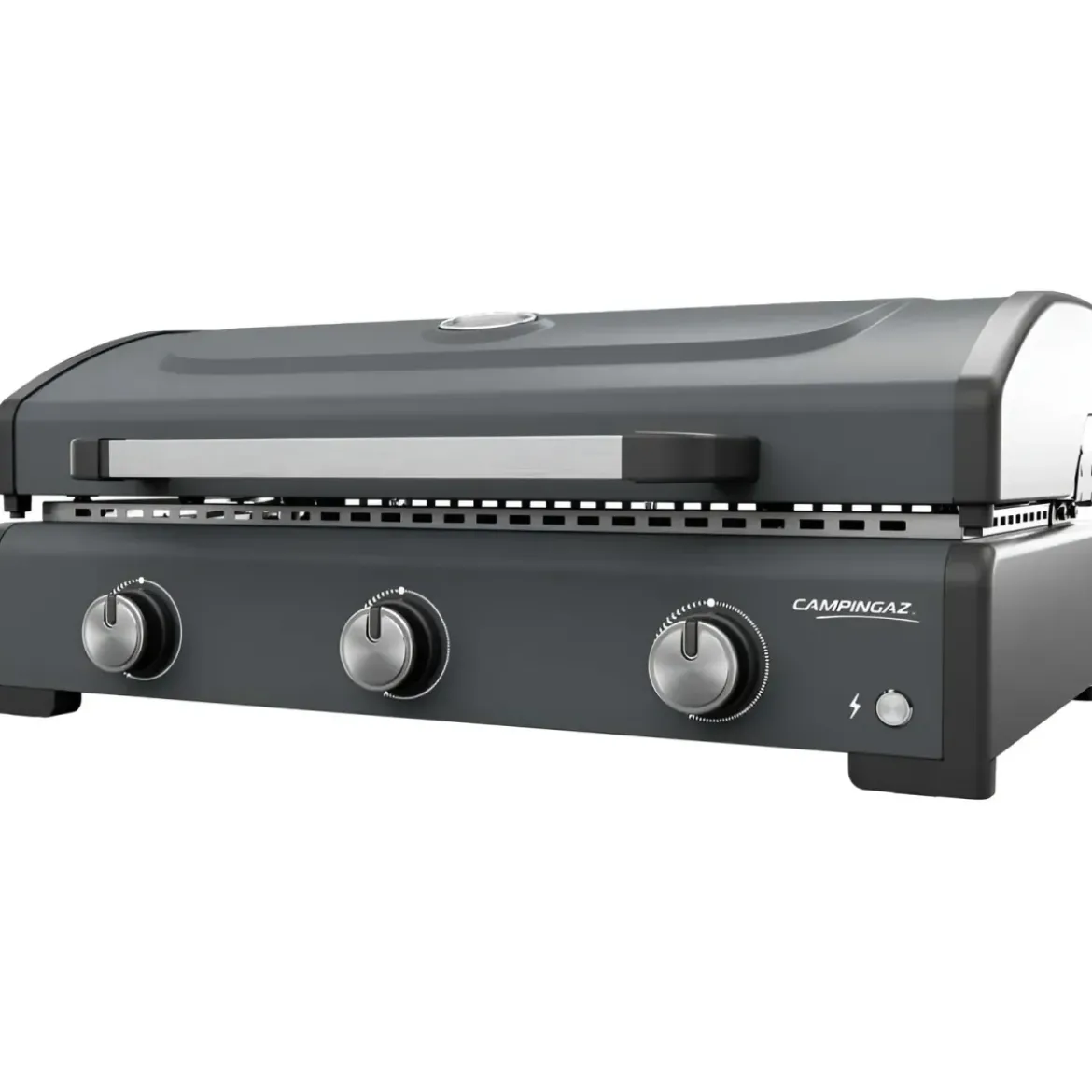 Barbecue a Gas Campignaz Plancha 3 Fuochi 76x56x31 cm Piastra Ghisa