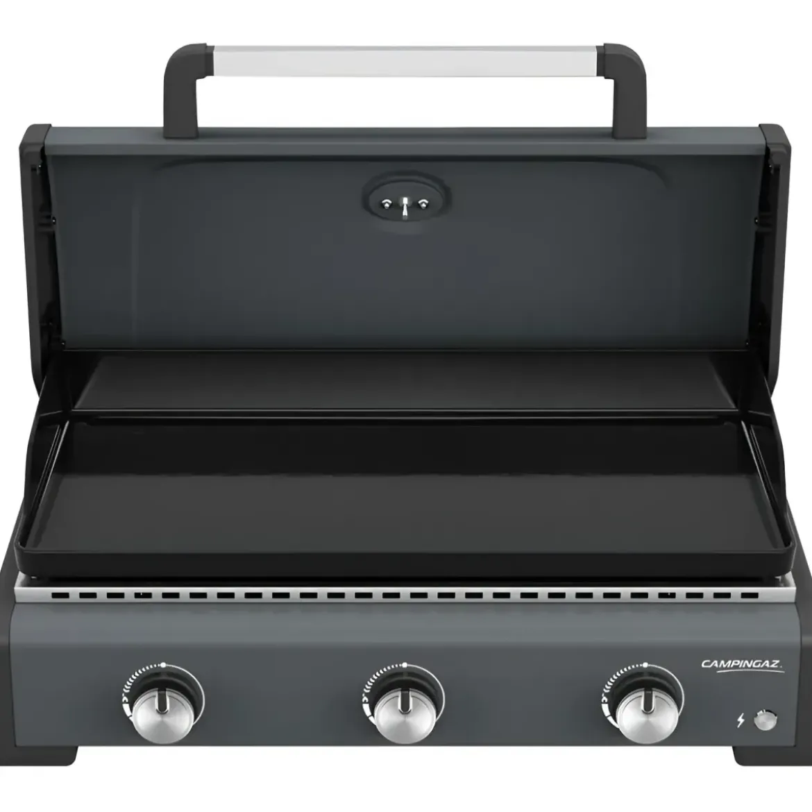Barbecue a Gas Campignaz Plancha 3 Fuochi 76x56x31 cm Piastra Ghisa