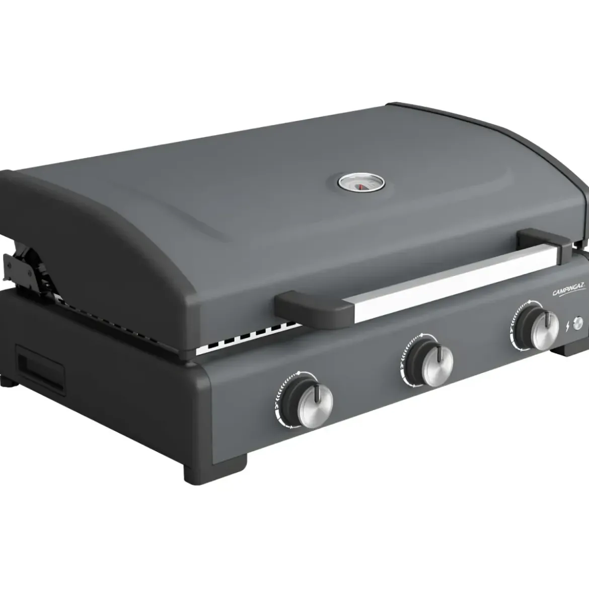 Barbecue a Gas Campignaz Plancha 3 Fuochi 76x56x31 cm Piastra Ghisa