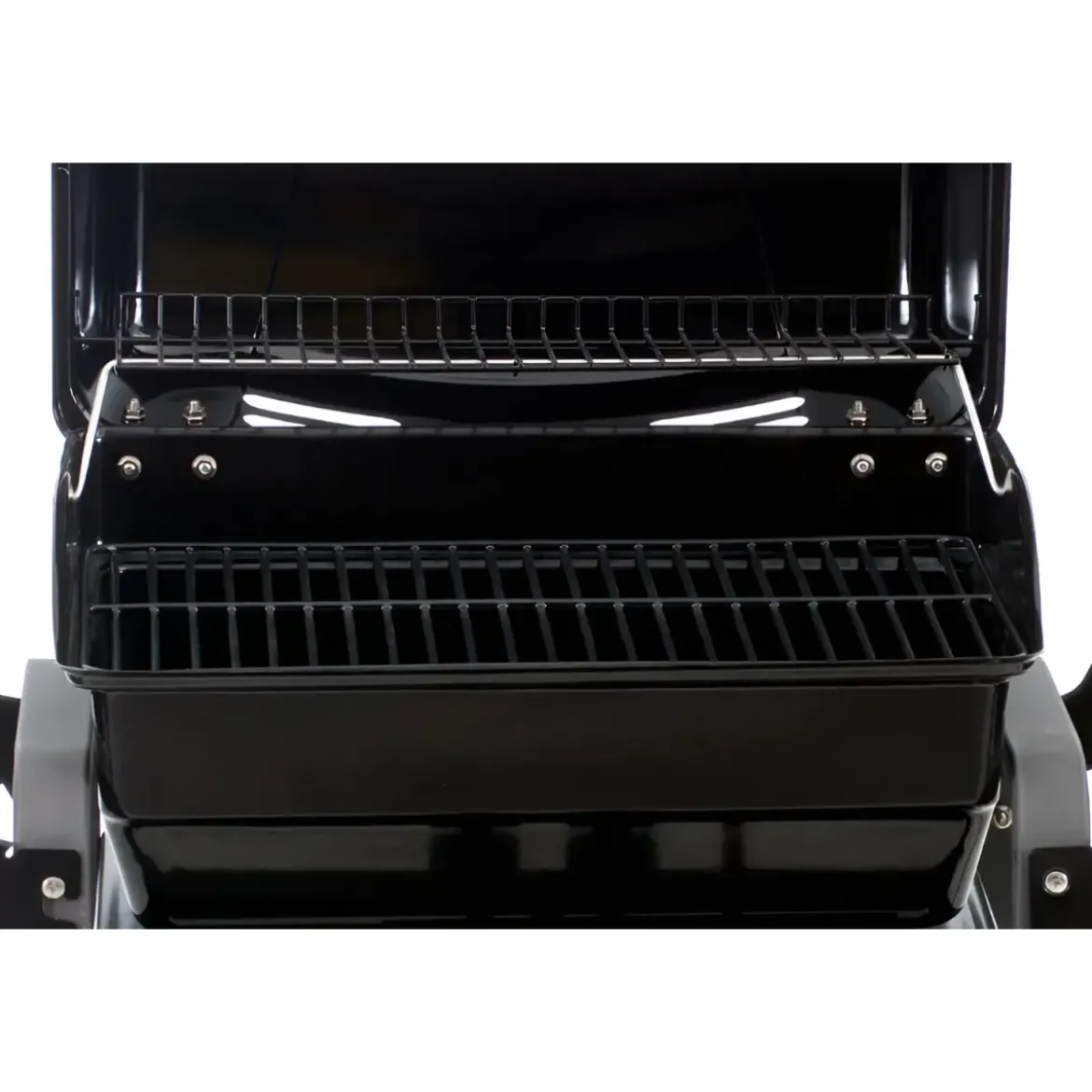 Barbecue a Gas 7.2 Kw 2 Bruciatori Griglia con Pietra Lavica BBQ da Giardino