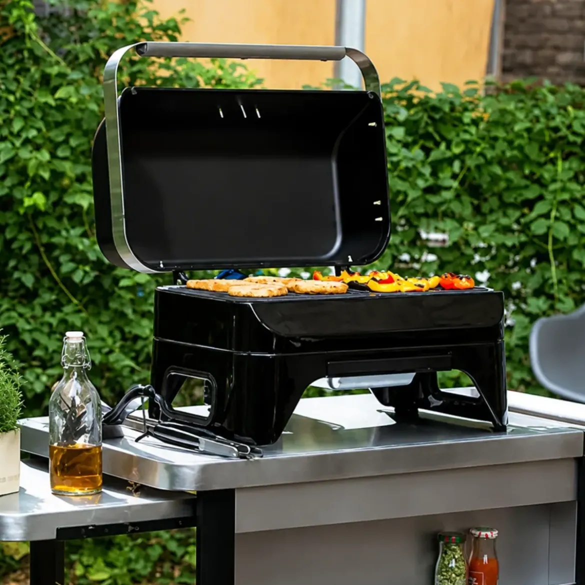 Barbecue Campignaz a Gas 2,4kW da Tavolo Portatile per Esterni