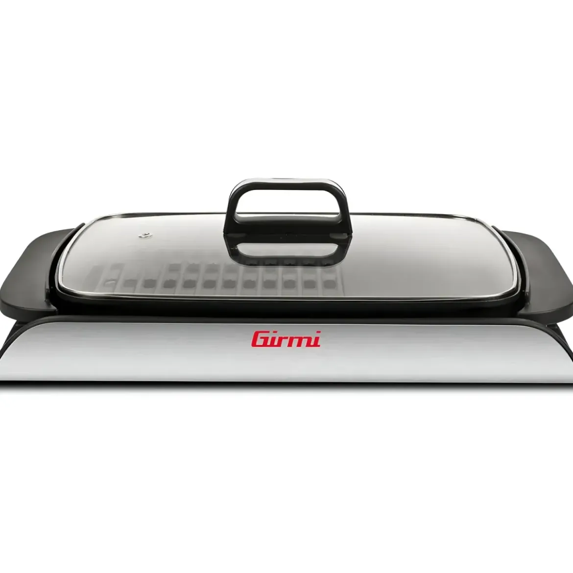 Barbecue Elettrico 2000W Piastra Antiaderente Liscia Rigata da Tavolo