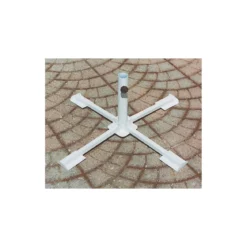 Base a Croce per Ombrellone Palo 38 50 mm Centrale Decentrato Acciaio Giardino