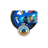 Bicicletta Bambini 12" Paw Patrol Rosso Rotelle Removibili Borraccia