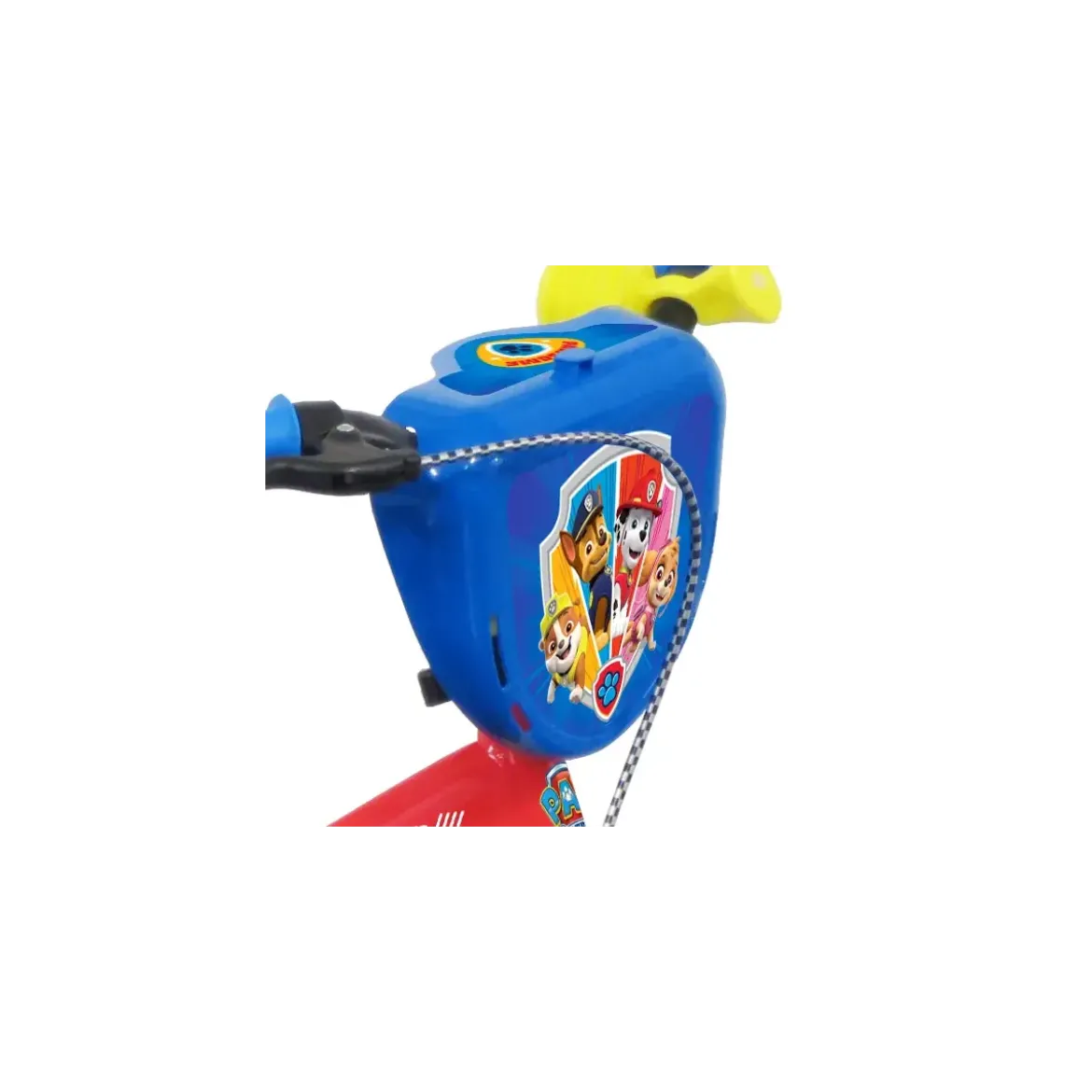 Bicicletta Bambini 12" Paw Patrol Rosso Rotelle Removibili Borraccia