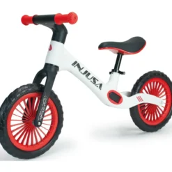 Bicicletta Bambini Senza Pedali Bianco Balance Bike Sella Regolabile