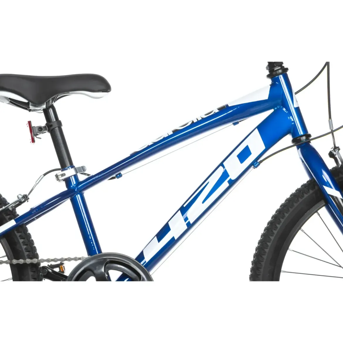 Bicicletta 20" Cambio Shimano 6v Blu con Freni V-Brake Telaio Hi-Ten
