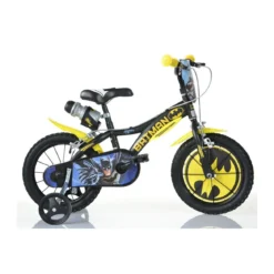 Bicicletta da Bambino Batman Ruota 14 Pollici 3 4 5 6 anni Bimbo Rotelle Freni