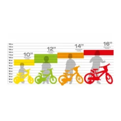 Bicicletta da Bambino Flash Ruota 12 Pollici 3 4 5 anni Bimbo con Rotelle Freno