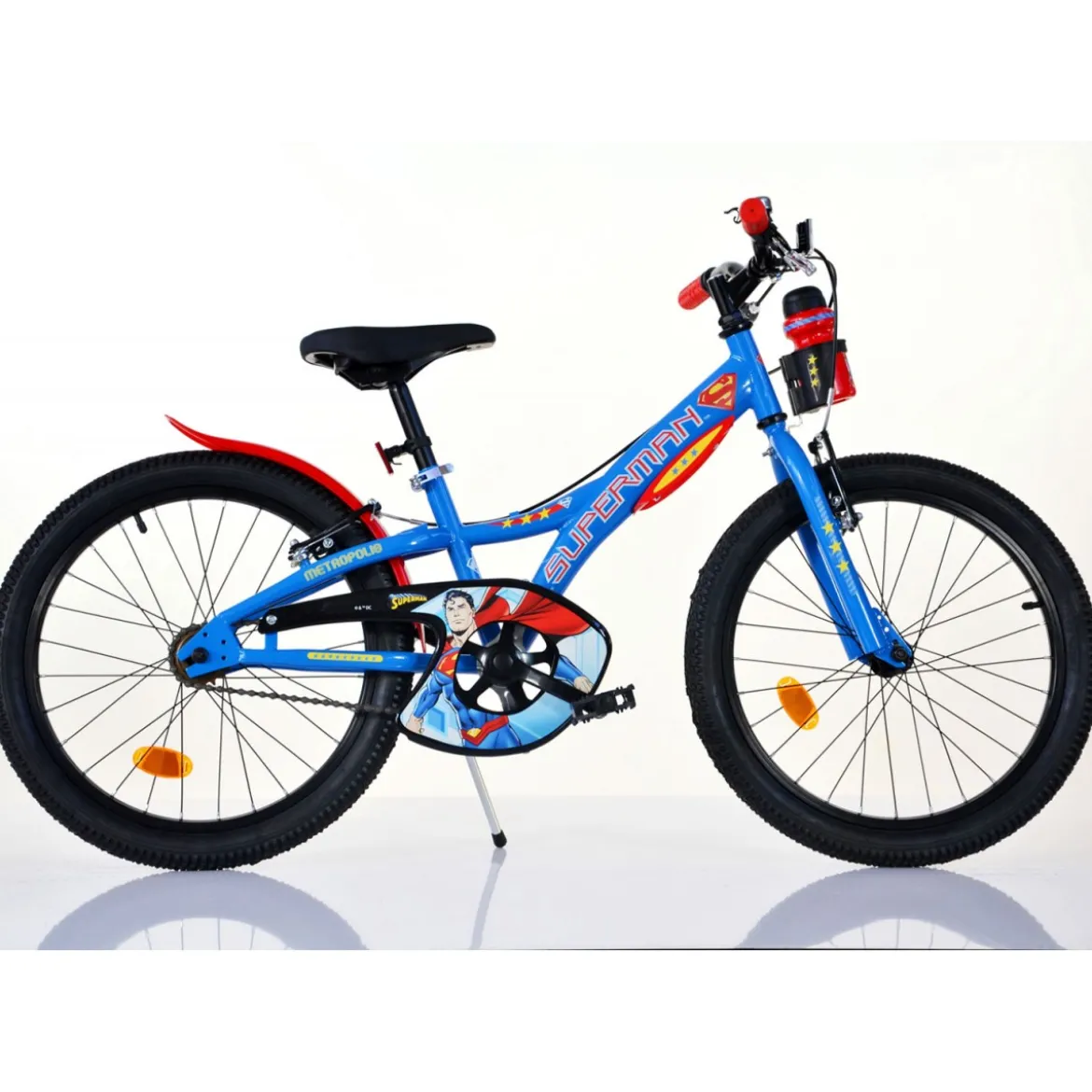 Bicicletta da Bambino Superman Ruota 20 Pollici con Freni