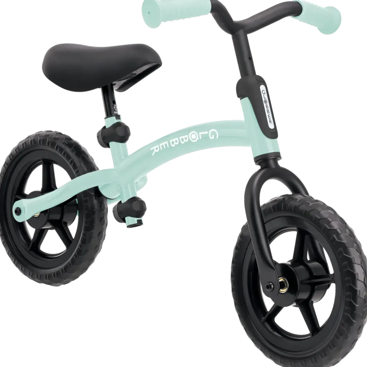 Bicicletta per Bambini 2-5 anni Verde Menta Regolabile per Equilibrio