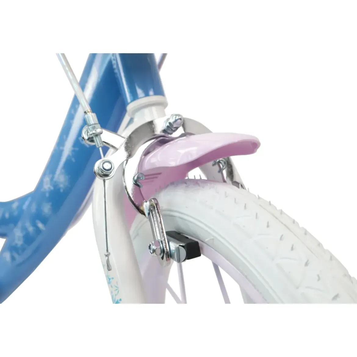 Bicicletta per Bambini 16" Frozen Disney Azzurro Cestino Portabambola
