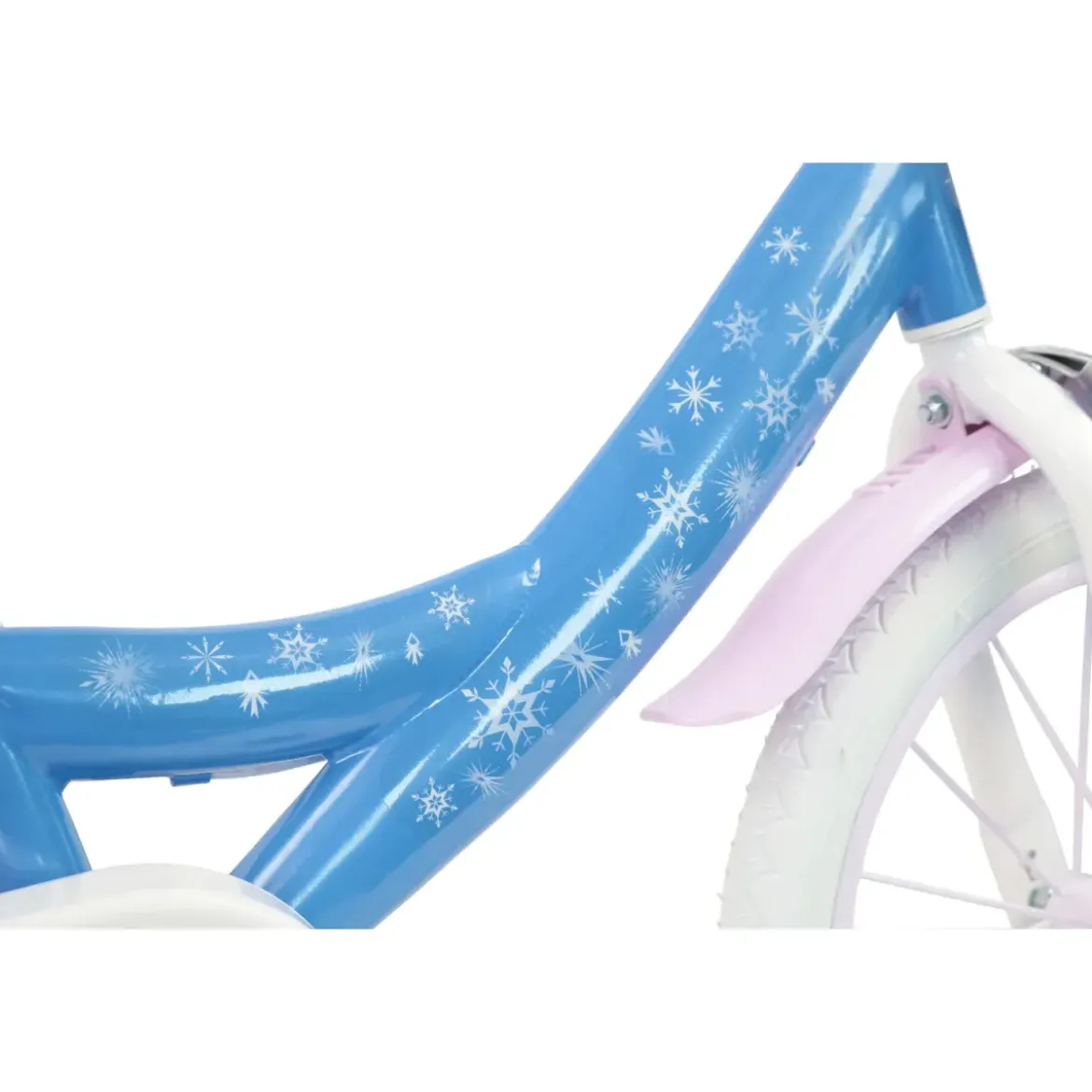 Bicicletta per Bambini 16" Frozen Disney Azzurro Cestino Portabambola