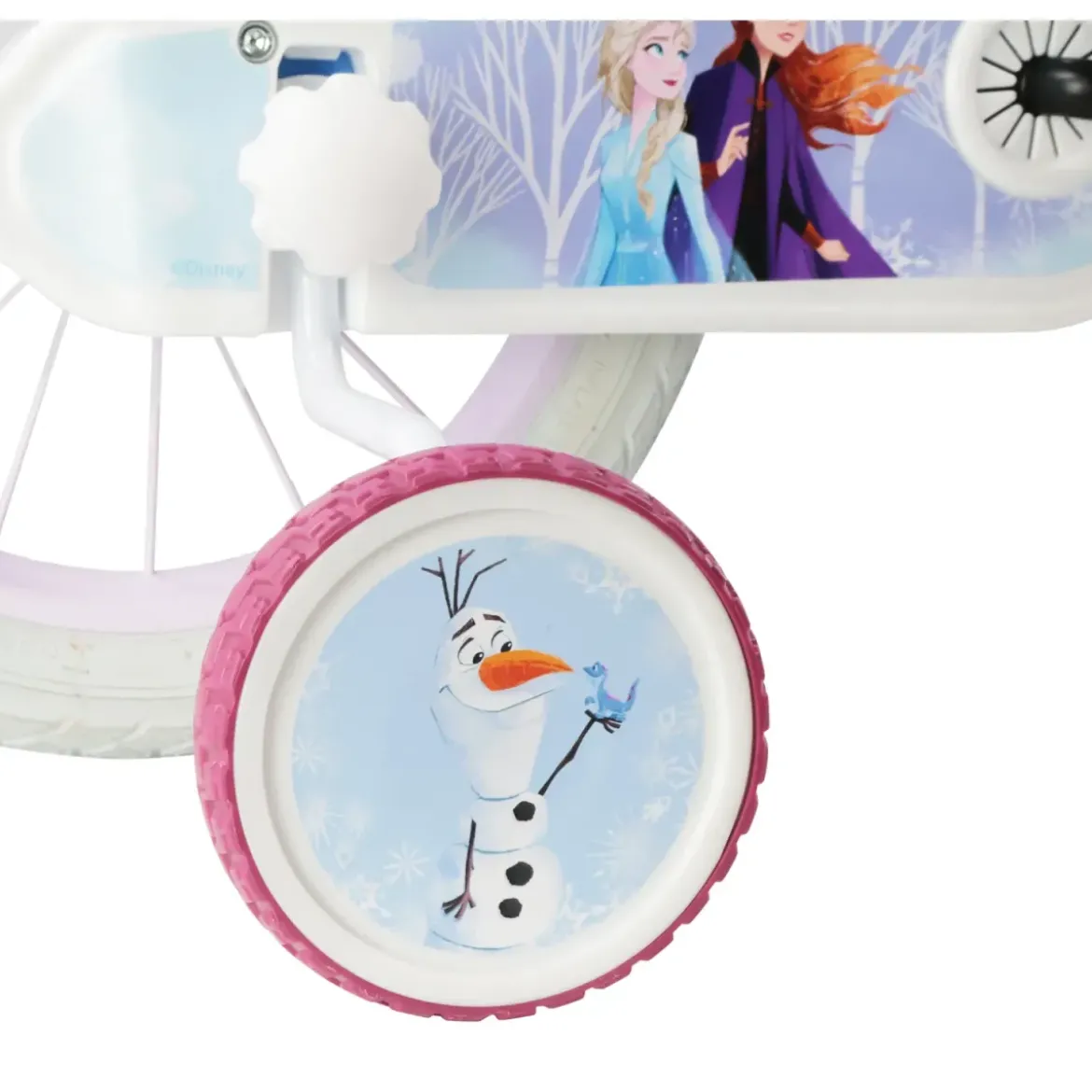 Bicicletta per Bambini 14" Frozen Disney Azzurro Cestino Portabambola