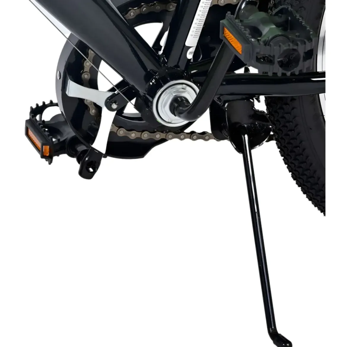 Bicicletta per Bambini 20" Sportiva Verde Sportiva 7 Marce Cavalletto