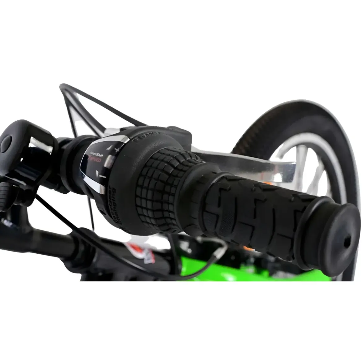 Bicicletta per Bambini 20" Sportiva Verde Sportiva 7 Marce Cavalletto