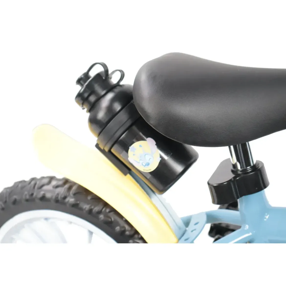 Bicicletta per Bambini 12" Stitch Disney Rotelle Removibili Acciaio