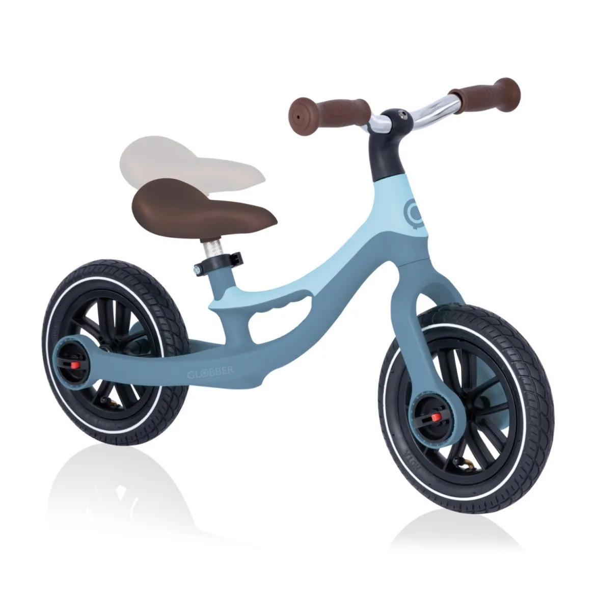 Biciletta per Bambini Altezza Regolabile Bici Pedagogica a Spinta Blu