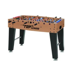 Biliardino Evo Pro Piedini Regolabili in MDF Aste Telescopiche Palline Calcetto