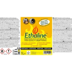 Bioetanolo 48 Taniche 1L per Biocamini e Stufe Combustibile Naturale